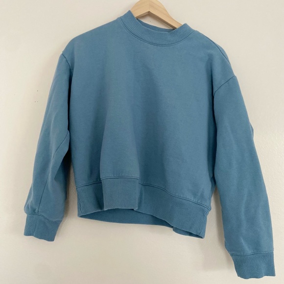 A New Day • Crewneck Pullover Blue Sweater - Picture 4 of 5
